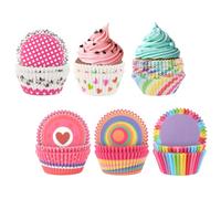 NVIYAM 300 Pièces Caissettes Cupcake et Muffin en Papier de Fête