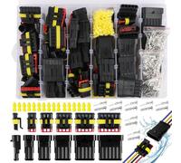 NVIYAM 808pcs Connecteur Automobile, IP67 Voiture Étanche Connecteur Électrique 1/2/3/4/5/6 Broche, Connecteurs de Câble Automobile pour voiture camion moto