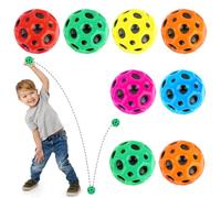 NVIYAM Astro Jump Ball, Moon Ball High Springender, 7 cm Spaceball Facile à saisir et à attraper, Galaxy Ball un son éclatant, balle de lave, balle rebondissante en caoutchouc garçons et filles asd2