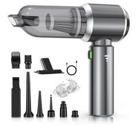 NVKHG Aspirateur à Main, 18000Pa Aspirateur à Main sans Fil, Aspirateur de Voiture à 3 Vitesses avec Moteur sans Brosse, Mini Aspirateur de Voiture pour Voiture Animaux Maison Car