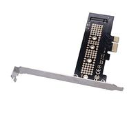 NVME Adaptateur PCIE M.2 M-Key vers PCIE 1x avec support de montage pour carte mère de bureau d'extension de disque dur