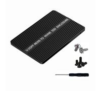 Nvme Convertisseur de disque solide Boîtier adaptateur vers SFF-8639 2,5" Conversion avec boîtier de protection et dissipateur thermique
