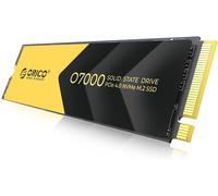 NVMe SSD 512GB,PCIe 4.0 x 4,up to 7000MB/s,SLC Cache 3D NAND,M.2 2280 Internal SSD with Heat Sink for Desktops and Laptops-O7000