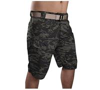 NVNV 2023 Cargo Shorts d'extérieur pour Homme Shorts de randonnée Sport Shorts de Combat de Travail Respirant Shorts Chino Shorts Cargo Fin Multi-Poches