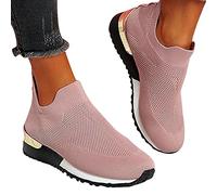 NVNV Chaussures de Sécurité Femme sans Lacet Legere Basket de Sécurité À Enfiler Protection Embout Acier Coussin d'aire Confort Chaussures de Travail Respirante Sneakers femme