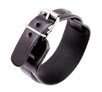 NVOQILIN 1. Bracelet punk réglable en cuir à double boucle, bijou unisexe pour homme et femme, vintage, rétro, punk, fait à la main, taille unique, Comme décrit