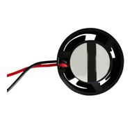 NVOQILIN 2510 Cadre circulaire Ventilateur de refroidissement automobile LED Phares DC 5 V/9 V/12 V Roulement hydraulique rond 25 x 25 x 10 mm Installation facile