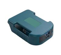 NVOQILIN Adaptateur d'alimentation 18 V efficace pour outils DCB206, DCB204, DCB203 Convertisseur de batteries avec port USB A et C Caractéristiques : lien de batterie