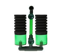 NVOQILIN Aquariophilie Filtre éponge biochimique silencieux en mousse avec 2 ventouses