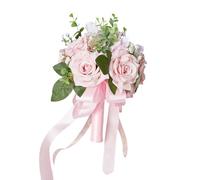 NVOQILIN Arrangements de fleurs artificielles pour cérémonie, décorations de mariage, centres de table, bouquet d'arrangement floral