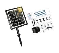 NVOQILIN Arroseur automatique solaire programmable avec minuterie pour l'irrigation des plantes et des pelouses en plein air