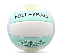 NVOQILIN Ballon de volleyball de plage souple épais taille 5 Ballon de volleyball de sable en polyuréthane pour intérieur ou extérieur Piscine Gym Entraînement professionnel Matchs de jeu