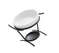 NVOQILIN Brûleur à huile en céramique pour aromathérapie, cire, chauffe-plat, bougeoir pour la maison et le bureau