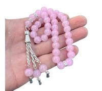 NVOQILIN Chapelet de prière Tasbih avec 33 perles - Tendance - Décoratif - Pour religion, bijoux de fête, chapelet de prière décoratif, taille unique, Comme décrit