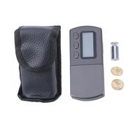 NVOQILIN Compteur de force avec stylet pour tourne-disque avec écran LCD bleu facile à lire, capacité 0,01 g/5,00 g