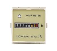 NVOQILIN Compteur électronique 220 V-240 V - Compteur d'heures numérique 220 V-240 V 50 Hz pour climatisation