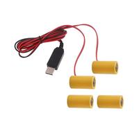 NVOQILIN Convertisseur d'alimentation USB 5 V 2 A vers 3 V 1 A LR14 C Élimine 2 piles alcalines C/LR14