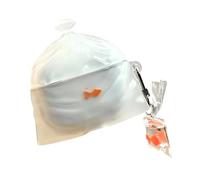 NVOQILIN Coque de protection tendance en silicone liquide pour écouteurs avec poisson flottant 3D - Housse de protection en silicone liquide