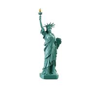 NVOQILIN Creative Libertys Statue en résine 30,5 cm Finition cuivre Pour amateurs d'art et collectionneurs Sculpture en résine
