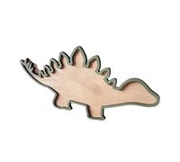 NVOQILIN Décoration murale dinosaure en bois naturel à suspendre pour chambre d'enfant