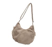 NVOQILIN Élégant sac à bandoulière en velours côtelé pour femme - Grand sac à bandoulière - Sac à main souple pratique sous les bras pour le shopping ou les voyages, kaki, One Size