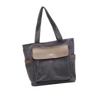NVOQILIN Élégant sac à main en velours côtelé de grande capacité, sac à main décontracté sous les bras, sac à bandoulière tendance pour voyage, école ou sac d'étude de travail, gris, One Size