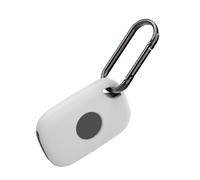 NVOQILIN Housse de protection en silicone flexible étanche avec porte-clés pour localisateur Tile Life 360 2024 pour une découpe précise