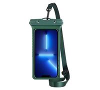 NVOQILIN IPX8 Étui de téléphone étanche Sac sec Support tactile pour 14 13 16 15 Plage Essentielle Couleur en option Téléphone étanche Vert