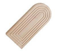 NVOQILIN Jardinière murale en bois pour plantes artificielles et tiges de fleurs séchées, vases modernes en bois de 29,5 cm, décoration murale pour salon, chambre à coucher