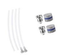 NVOQILIN Kit de pulvérisateur à mousse avec buses en acier inoxydable pour tuyau d'arrosage haute pression