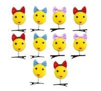 NVOQILIN Lot de 10 petites pinces à cheveux à ressort pour fille, adolescente, Noël, carnaval, fête
