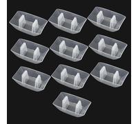NVOQILIN Lot de 10 pièces de rechange pour collecteur d'huile de hotte - Installation facile - Convient pour la cuisine