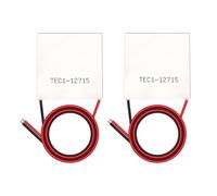 NVOQILIN Lot de 2 modules de refroidissement thermoélectriques TEC1-12715 pour dissipateur thermique 12 V-15,4 V 15 A