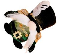 NVOQILIN Lot de 2 nains de Noël en peluche faits à la main - Figurines d'elfes scandinaves Tomte pour décorations de Noël