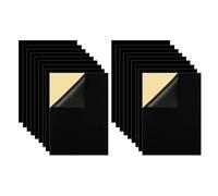 NVOQILIN Lot de 20 feuilles de feutrine adhésives élégantes et robustes - Accessoire de maison pour travaux manuels, décoration, tissu en feutre