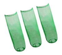 NVOQILIN Lot de 3 sacs de collecte d'aiguilles en polyamide résistant pour désintégrateur compatible avec le stockage des déchets de jardin avec cordon modifiable
