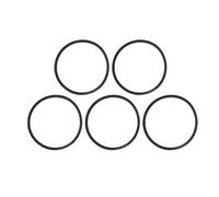 NVOQILIN Lot de 5 courroies en caoutchouc pour machine à cassette 50-145 mm Largeur 1,5 mm Pour enregistreurs DVD, lecteurs de cassettes carrées, section transversale carrée
