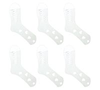 NVOQILIN Lot de 6 bloqueurs de tricot en bois pour les amateurs de loisirs créatifs pour créer et exposer des chaussettes faites à la main, taille unique, Comme décrit
