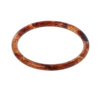 NVOQILIN Magnifique bracelet jonc classique en résine polygone motif léopard chiné pour fiancées, épouse, maman, amoureuse, petite amie, tennis, taille unique, Comme décrit