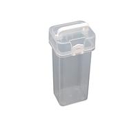 NVOQILIN Marqueur multifonction pour étui de rangement de marqueurs de couleur transparente - Stylo pinceau portable pour étui - Marqueurs S - Sac de transport, 12 couleurs.
