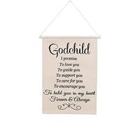 NVOQILIN MEILVMEIJI - Drapeau mural en toile avec tige et broche - Boîte de rangement pour bijoux - Décoration murale pour la maison, la chambre à coucher