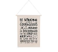 NVOQILIN MEILVMEIJI - Drapeau mural en toile avec tige et broche - Boîte de rangement pour bijoux - Décoration murale pour la maison, la chambre à coucher