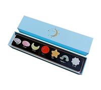 NVOQILIN MEILVMEIJI Pierre de cristal en forme de nuage de pluie, soleil, étoile, arc-en-ciel, neige, décoration pour la maison, le bureau, l'enseignement