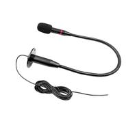 NVOQILIN Microphone de bureau omnidirectionnel avec bras en métal Installation facile Plug Play Compatible PC Portable Appareils Haute Sensibilité