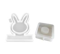 NVOQILIN Moule de Pâques pour bougies chauffe-plat, décorations d'intérieur, loisirs créatifs, résine époxy