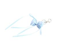NVOQILIN Nœud élégant pour sac à main, ruban de charme, pendentif, accessoire d'ornement de sac à la mode, accessoire pour femmes et filles, ornement à la mode, bleu, One Size