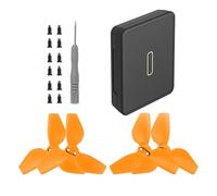 NVOQILIN Organisateurs d'hélices portables pour étui de rangement, protections faciles à transporter, support d'hélices, Lot 2