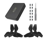 NVOQILIN Organisateurs d'hélices portables pour étui de rangement, protections faciles à transporter, support d'hélices, Set 1