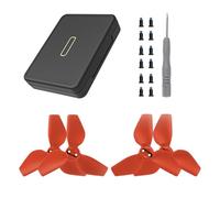 NVOQILIN Organisateurs d'hélices portables pour étui de rangement, protections faciles à transporter, support d'hélices, Set 4