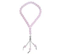 NVOQILIN Perles de prière rondes unisexes pour femmes et hommes musulmans, perles de prière à pampilles, bracelets chapelet bijoux cadeaux perles, taille unique, Comme décrit